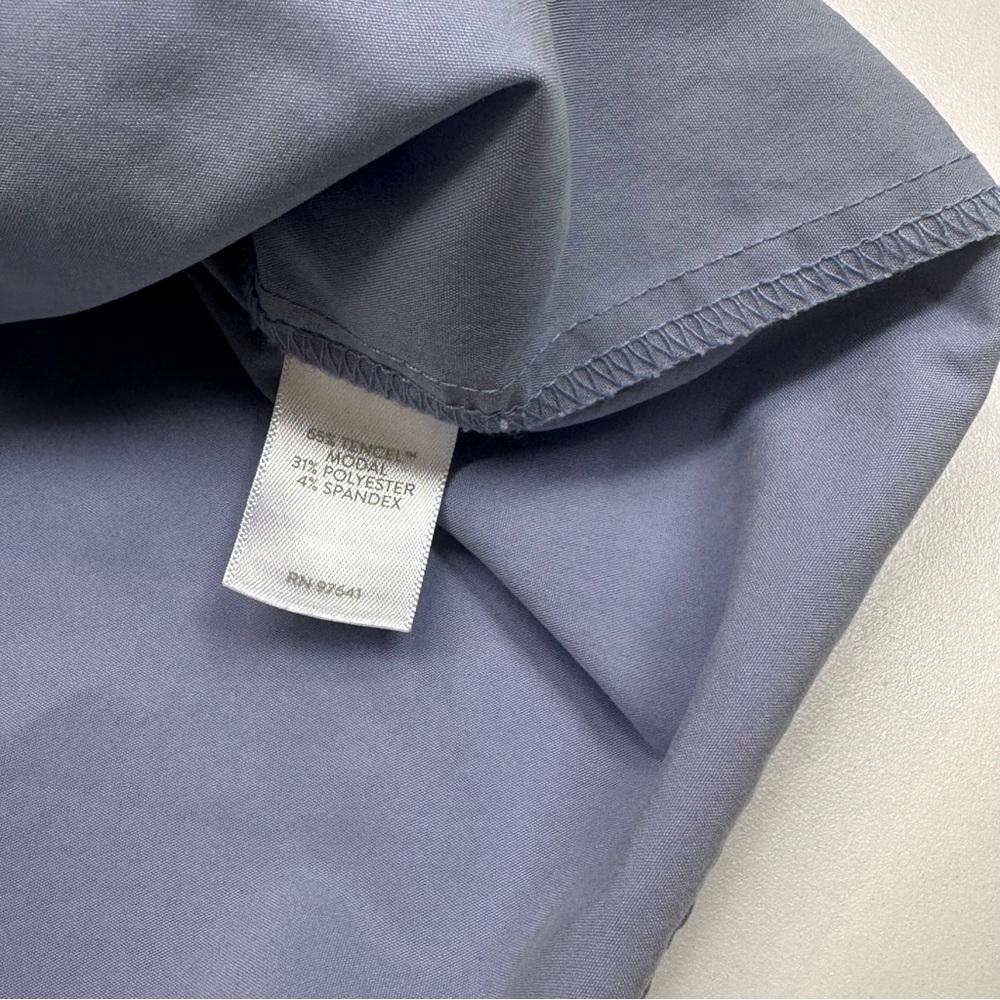 J. Jill Lavender Dual Pocket Button-Front Collared Shirt Women’s Size Medium - Picture 6 of 6